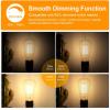 image12Packs ST64 Large Vintage LED Edison Bulbs 60W Equivalent 7W 800Lumens Dimmable Antique LED Filament 2700K Warm White E26 Medium Base Light Bulbs High Brightness Clear Glass for Bedroom OfficeSoft Warm White