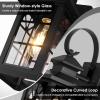 image2Pack Motion Sensor Outdoor Wall Lights Dusk to Dawn Porch Lights Outdoor Wall Sconces Lanterns Aluminum Exterior Lighting Fixtures 3 Lighting Modes Outside Lights for House Front Door Garage136 2Pack