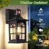 image2Pack Motion Sensor Outdoor Wall Lights Dusk to Dawn Porch Lights Outdoor Wall Sconces Lanterns Aluminum Exterior Lighting Fixtures 3 Lighting Modes Outside Lights for House Front Door Garage126 2Pack