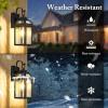 image2Pack Motion Sensor Outdoor Wall Lights Dusk to Dawn Porch Lights Outdoor Wall Sconces Lanterns Aluminum Exterior Lighting Fixtures 3 Lighting Modes Outside Lights for House Front Door Garage138 2Pack
