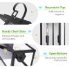 imageBesLowe 2Pack Outdoor Wall Light Fixtures Exterior Lighting Fixtures Wall Mount Waterproof Porch Lights Outdoor Wall Sconces Lanterns Modern Outside Lights for House Front Door Garage BronzeMatte Black