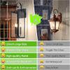 imageBesLowe 2Pack Outdoor Wall Light Fixtures Exterior Lighting Fixtures Wall Mount Waterproof Porch Lights Outdoor Wall Sconces Lanterns Modern Outside Lights for House Front Door Garage BronzeMatte Black