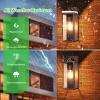 imageBesLowe 2Pack Porch Lights Outdoor with UL Certified Outlet Modern Outdoor Wall Lights Exterior Lighting Fixtures Waterproof Exterior Wall Sconces Outside Lights for House Front Door Garage BlackOilRubbed Bronze