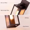 imageBesLowe 2Pack Porch Lights Outdoor with UL Certified Outlet Modern Outdoor Wall Lights Exterior Lighting Fixtures Waterproof Exterior Wall Sconces Outside Lights for House Front Door Garage BlackOilRubbed Bronze