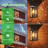 imageBesLowe 2Pack Porch Lights Outdoor with UL Certified Outlet Modern Outdoor Wall Lights Exterior Lighting Fixtures Waterproof Exterior Wall Sconces Outside Lights for House Front Door Garage BlackBlack