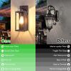imageBesLowe 2Pack Porch Lights Outdoor with UL Certified Outlet Modern Outdoor Wall Lights Exterior Lighting Fixtures Waterproof Exterior Wall Sconces Outside Lights for House Front Door Garage BlackOilRubbed Bronze