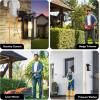 imageBesLowe 2Pack Porch Lights Outdoor with UL Certified Outlet Modern Outdoor Wall Lights Exterior Lighting Fixtures Waterproof Exterior Wall Sconces Outside Lights for House Front Door Garage BlackBlack