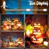 imageBesLowe Accessory Cord with One LED Light Bulb 6FT Blow Mold Lights with On and Off Switch Clipin Lamp Cord Replacement Single Light for Christmas Village Houses Halloween Pumpkin Lights 4 Packs6FT4 Packs