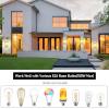 imageBesLowe Outdoor Wall Light Fixtures Exterior Waterproof Wall Lanterns Porch Sconces Lighting with E26 Sockets Modern White Outside Lights for House Patio Front Door Entryway 2PackWhite