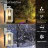 imageBesLowe Outdoor Wall Light Fixtures Exterior Waterproof Wall Lanterns Porch Sconces Lighting with E26 Sockets Modern White Outside Lights for House Patio Front Door Entryway 2PackGray