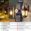 imageBesLowe Outdoor Wall Light Fixtures Exterior Waterproof Wall Lanterns Porch Sconces Lighting with E26 Sockets Modern White Outside Lights for House Patio Front Door Entryway 2PackOilRubbed Bronze