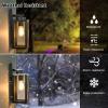 imageBesLowe Outdoor Wall Light Fixtures Exterior Waterproof Wall Lanterns Porch Sconces Lighting with E26 Sockets Modern White Outside Lights for House Patio Front Door Entryway 2PackBlack