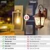 imageBesLowe Outdoor Wall Light Fixtures Exterior Waterproof Wall Lanterns Porch Sconces Lighting with E26 Sockets Modern White Outside Lights for House Patio Front Door Entryway 2PackGold