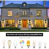 imageBesLowe Outdoor Wall Light Fixtures Exterior Waterproof Wall Lanterns Porch Sconces Lighting with E26 Sockets Modern White Outside Lights for House Patio Front Door Entryway 2PackBlack