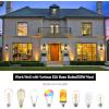 imageBesLowe Outdoor Wall Light Fixtures Exterior Waterproof Wall Lanterns Porch Sconces Lighting with E26 Sockets Modern White Outside Lights for House Patio Front Door Entryway 2PackBronze