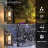 imageBesLowe Outdoor Wall Light Fixtures Exterior Waterproof Wall Lanterns Porch Sconces Lighting with E26 Sockets Modern White Outside Lights for House Patio Front Door Entryway 2PackDistressed Brown
