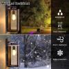 imageBesLowe Outdoor Wall Light Fixtures Exterior Waterproof Wall Lanterns Porch Sconces Lighting with E26 Sockets Modern White Outside Lights for House Patio Front Door Entryway 2PackOilRubbed Bronze