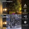 imageBesLowe Outdoor Wall Light Fixtures Exterior Waterproof Wall Lanterns Porch Sconces Lighting with E26 Sockets Modern White Outside Lights for House Patio Front Door Entryway 2PackBlack