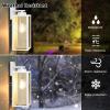 imageBesLowe Outdoor Wall Light Fixtures Exterior Waterproof Wall Lanterns Porch Sconces Lighting with E26 Sockets Modern White Outside Lights for House Patio Front Door Entryway 2PackWhite