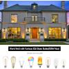 imageBesLowe Outdoor Wall Light Fixtures Exterior Waterproof Wall Lanterns Porch Sconces Lighting with E26 Sockets Modern White Outside Lights for House Patio Front Door Entryway 2PackOilRubbed Bronze