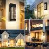 imageBesLowe Outdoor Wall Light Fixtures with Crystal Bubble Glass Waterproof Exterior Sconces LED Wall Lanterns Porch Lights Wall Mounted 10W 3000K Outside Lights for House Front Door Garage Entryway11in