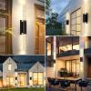 imageBesLowe Outdoor Wall Light Fixtures with Crystal Bubble Glass Waterproof Exterior Sconces LED Wall Lanterns Porch Lights Wall Mounted 10W 3000K Outside Lights for House Front Door Garage Entryway353in