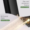 imageBesLowe Outdoor Wall Light Fixtures with Crystal Bubble Glass Waterproof Exterior Sconces LED Wall Lanterns Porch Lights Wall Mounted 10W 3000K Outside Lights for House Front Door Garage Entryway235in