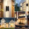 imageBesLowe Outdoor Wall Light Fixtures with Crystal Bubble Glass Waterproof Exterior Sconces LED Wall Lanterns Porch Lights Wall Mounted 10W 3000K Outside Lights for House Front Door Garage Entryway235in