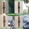 imageBesLowe Outdoor Wall Light Fixtures with Crystal Bubble Glass Waterproof Exterior Sconces LED Wall Lanterns Porch Lights Wall Mounted 10W 3000K Outside Lights for House Front Door Garage Entryway315in