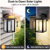 imageBesLowe Solar Wall Lights Outdoor Aluminum Dusk to Dawn LED Porch Light 3000K5000K Adjustable Wireless Exterior Lighting Fixtures Solar Wall Lantern Sconce Light for Outside Garage 2Pack