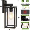 imageBesLowe Upgraded Motion Sensor Outdoor Wall Lights 15 Dusk to Dawn Porch Lights Outdoor Wall Sconce Lanterns 3 Lighting Modes Exterior Lighting Fixtures Black Outside Lights for House 2PackBronze