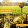 imageExtraLong 288FT 800LED Solar Fairy String Lights 4Pack 72FT 200 LED Outdoor Twinkle Lights Waterproof 8 Lighting Modes Cool White Silver Wire Lights for Deck Backyard Tree Garden Fence Pool PartyWarm White
