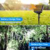imageExtraLong 288FT 800LED Solar Fairy String Lights 4Pack 72FT 200 LED Outdoor Twinkle Lights Waterproof 8 Lighting Modes Cool White Silver Wire Lights for Deck Backyard Tree Garden Fence Pool PartyDaylight White