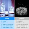 imageExtraLong 288FT 800LED Solar Fairy String Lights 4Pack 72FT 200 LED Outdoor Twinkle Lights Waterproof 8 Lighting Modes Cool White Silver Wire Lights for Deck Backyard Tree Garden Fence Pool PartyDaylight White