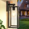 imageUpgraded Motion Sensor Outdoor Wall Light Large Size Dusk to Dawn Porch Light Outdoor Wall Sconce Lantern 3 Lighting Modes Exterior Lighting Fixture Wall Mount Outside Light for House Garage BlackBronze