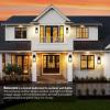 imageUpgraded Motion Sensor Outdoor Wall Light Large Size Dusk to Dawn Porch Light Outdoor Wall Sconce Lantern 3 Lighting Modes Exterior Lighting Fixture Wall Mount Outside Light for House Garage BlackBrown