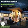 imageUpgraded Motion Sensor Outdoor Wall Light Large Size Dusk to Dawn Porch Light Outdoor Wall Sconce Lantern 3 Lighting Modes Exterior Lighting Fixture Wall Mount Outside Light for House Garage BlackBronze