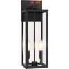 imageUpgraded Motion Sensor Outdoor Wall Light Large Size Dusk to Dawn Porch Light Outdoor Wall Sconce Lantern 3 Lighting Modes Exterior Lighting Fixture Wall Mount Outside Light for House Garage BlackBlack