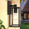 imageUpgraded Motion Sensor Outdoor Wall Light Large Size Dusk to Dawn Porch Light Outdoor Wall Sconce Lantern 3 Lighting Modes Exterior Lighting Fixture Wall Mount Outside Light for House Garage BlackBlack