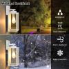 imageBesLowe Outdoor Wall Light Fixtures Exterior Waterproof Wall Lanterns Porch Sconces Lighting with E26 Sockets Modern White Outside Lights for House Patio Front Door Entryway 2PackWhite