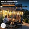 imageBesLowe 14 Upgraded Motion Sensor Outdoor Wall Lights Dusk to Dawn Porch Lights Outdoor Wall Sconces 3 Lighting Modes Exterior Lighting Fixtures with Hooks Black Outside Lights for House 2PackBrown