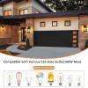 imageBesLowe 2Pack Outdoor Light Fixtures Wall Mount Waterproof Exterior Wall Lanterns Porch Lights Matte Black Outside Lights for House with Clear Glass Shades for Garage Front Door Bulb not IncludedBlack