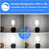 image:imageBesLowe Outdoor Wall Light Fixture with G25 LED Light Bulbs 1200LM 5000K