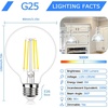 image:imageBesLowe Outdoor Wall Light Fixture with G25 LED Light Bulbs 1200LM 5000K