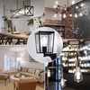 image:imageBesLowe Outdoor Wall Light Fixture with Vintage LED Edison Bulbs 800LM 4000K