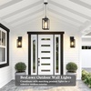 image:imageBesLowe Upgraded Dusk to Dawn Outdoor Wall Lights Exterior Lighting Fixtures Porch Wall Lanterns Modern Black Waterproof Wall Sconces Outside Lights for House Patio Front Door Garage 2PackBlackDusk to Dawn
