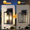 image:imageBesLowe Upgraded Dusk to Dawn Outdoor Wall Lights Exterior Lighting Fixtures Porch Wall Lanterns Modern Black Waterproof Wall Sconces Outside Lights for House Patio Front Door Garage 2PackBlackMotion Sensor