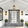 image:imageBesLowe Upgraded Dusk to Dawn Outdoor Wall Lights Exterior Lighting Fixtures Porch Wall Lanterns Modern Black Waterproof Wall Sconces Outside Lights for House Patio Front Door Garage 2PackBlackDusk to Dawn Sensor