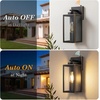 image:imageBesLowe Upgraded Dusk to Dawn Outdoor Wall Lights Exterior Lighting Fixtures Porch Wall Lanterns Modern Black Waterproof Wall Sconces Outside Lights for House Patio Front Door Garage 2PackBronze Dusk to Dawn