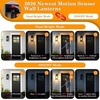 image:imageBesLowe Upgraded Dusk to Dawn Outdoor Wall Lights Exterior Lighting Fixtures Porch Wall Lanterns Modern Black Waterproof Wall Sconces Outside Lights for House Patio Front Door Garage 2PackBlackMotion Sensor